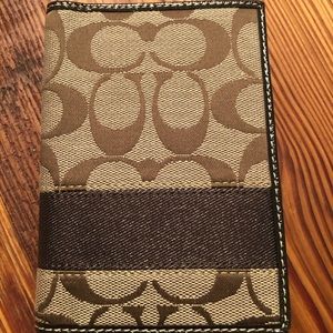 Coach passport holder